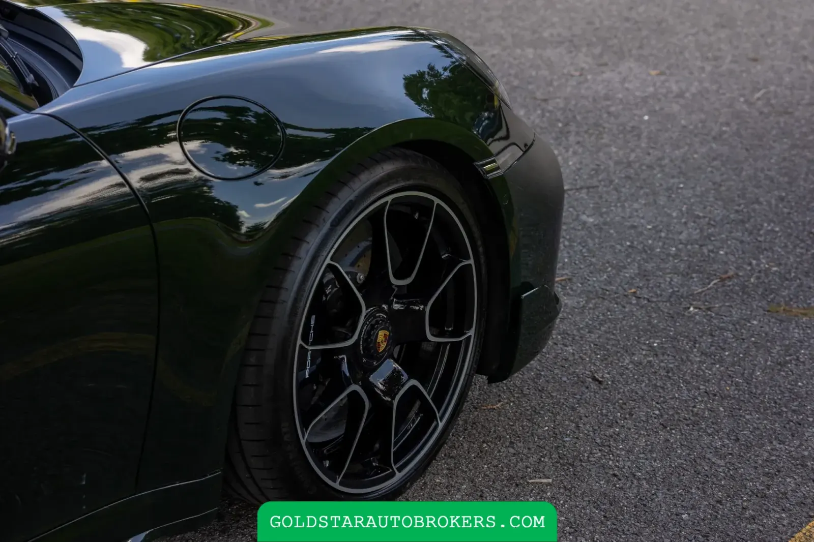 Brewster Green 2022 Porsche 911 Turbo S Coupe