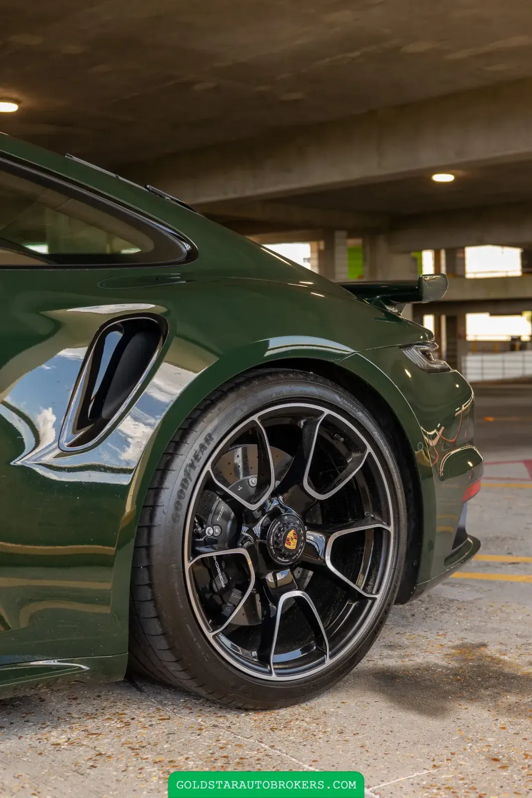 Brewster Green 2022 Porsche 911 Turbo S Coupe