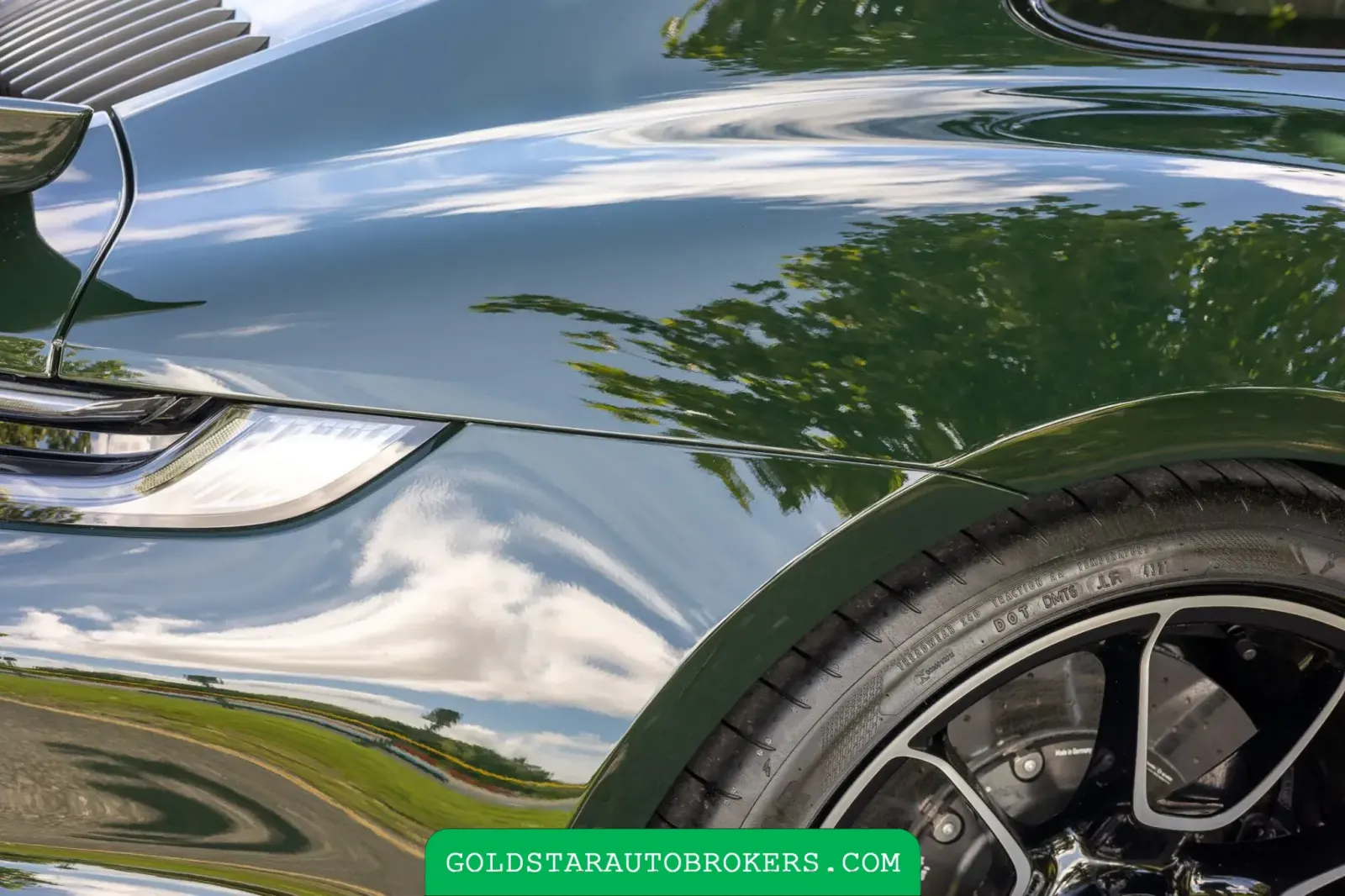 Brewster Green 2022 Porsche 911 Turbo S Coupe