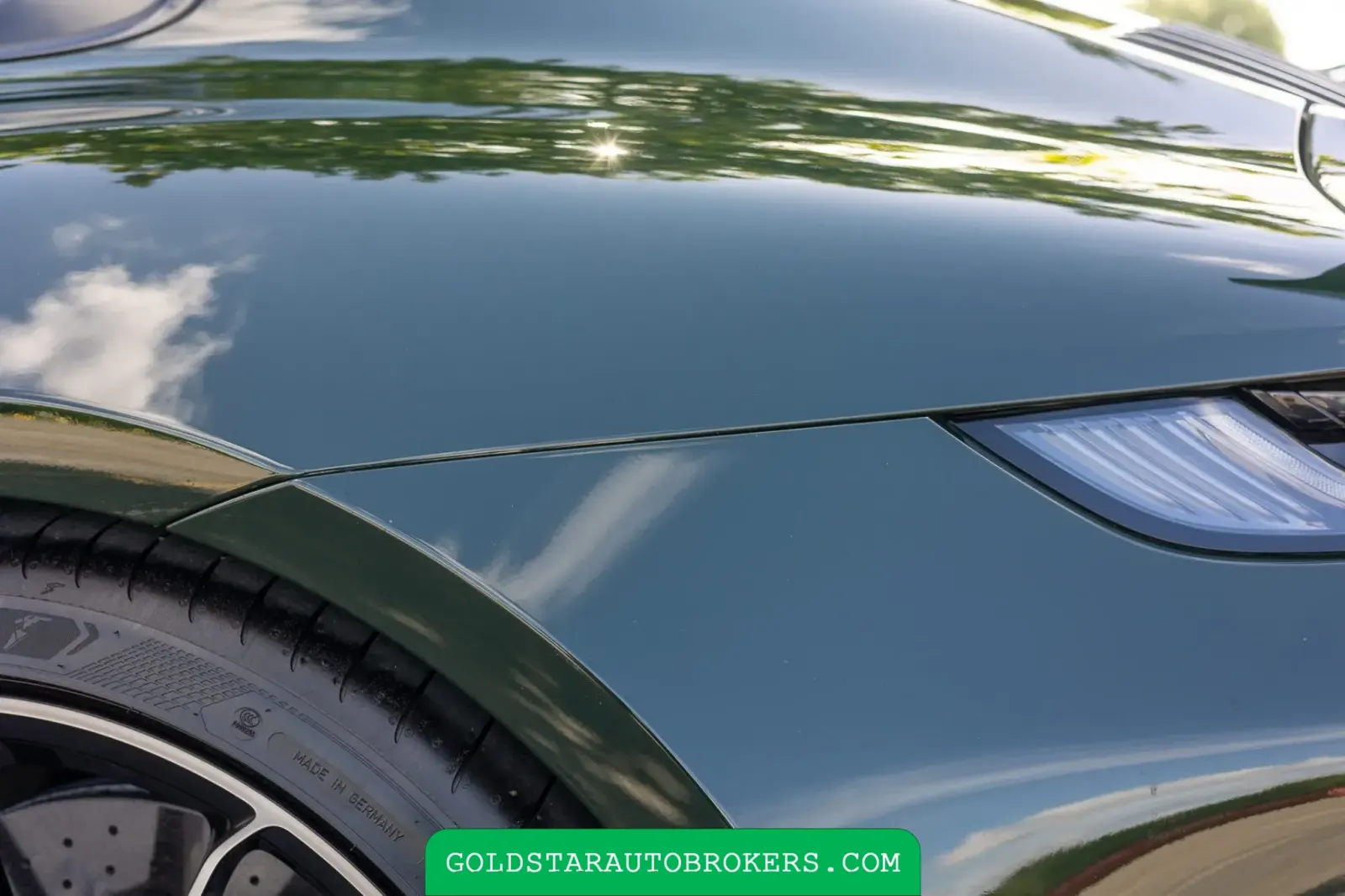 Brewster Green 2022 Porsche 911 Turbo S Coupe