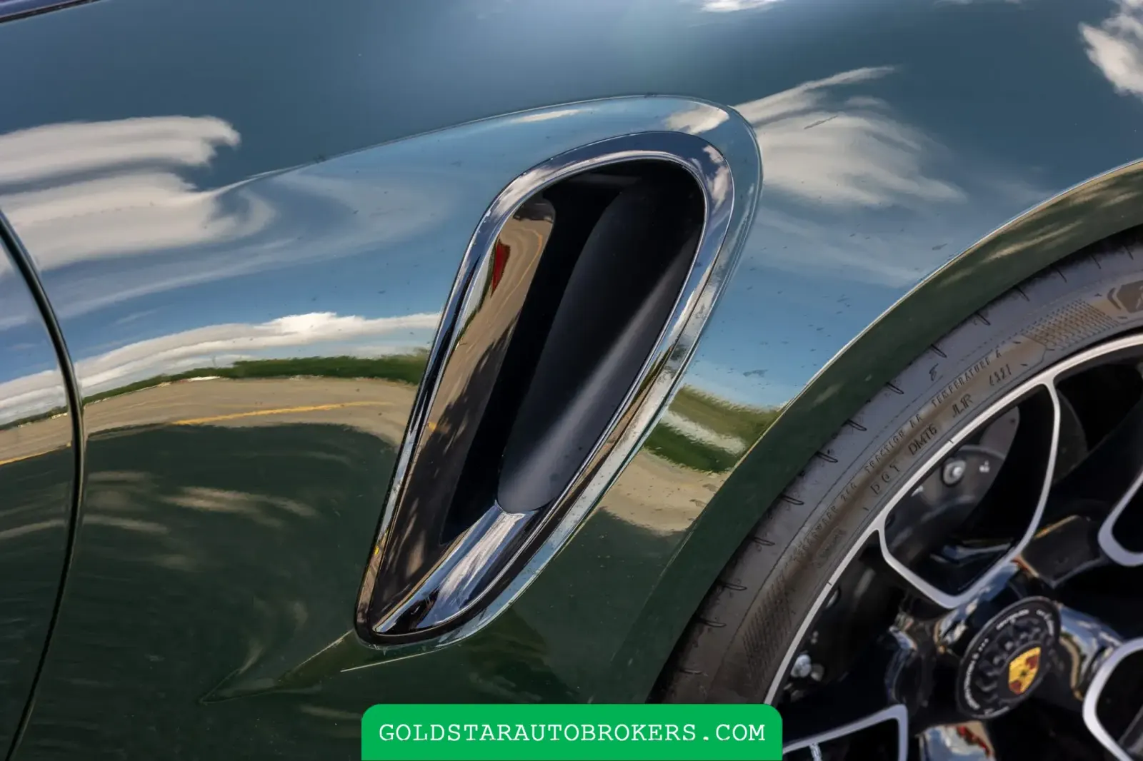 Brewster Green 2022 Porsche 911 Turbo S Coupe