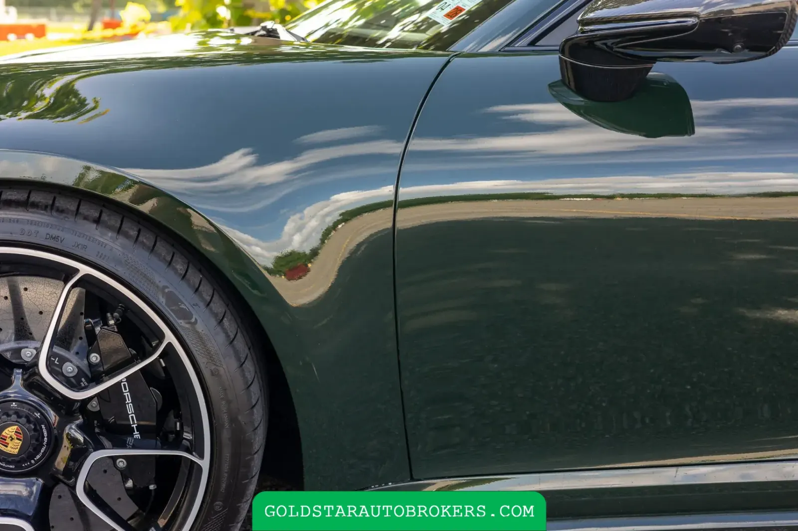 Brewster Green 2022 Porsche 911 Turbo S Coupe