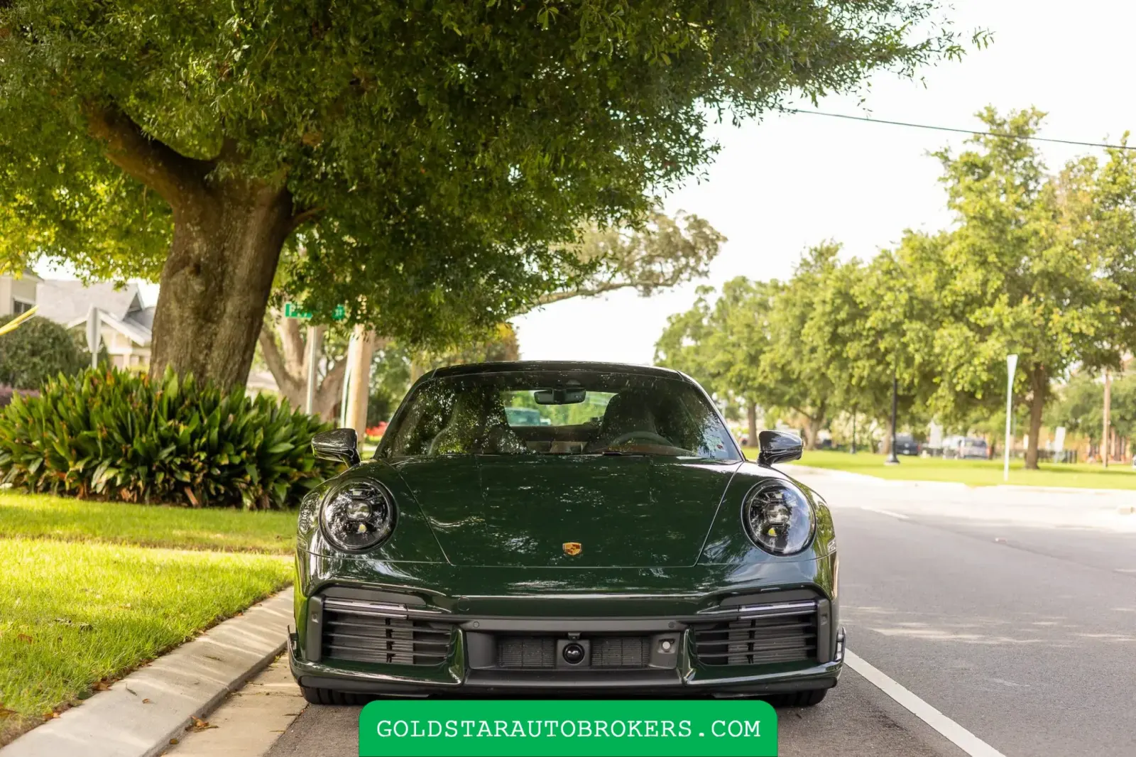 Brewster Green 2022 Porsche 911 Turbo S Coupe