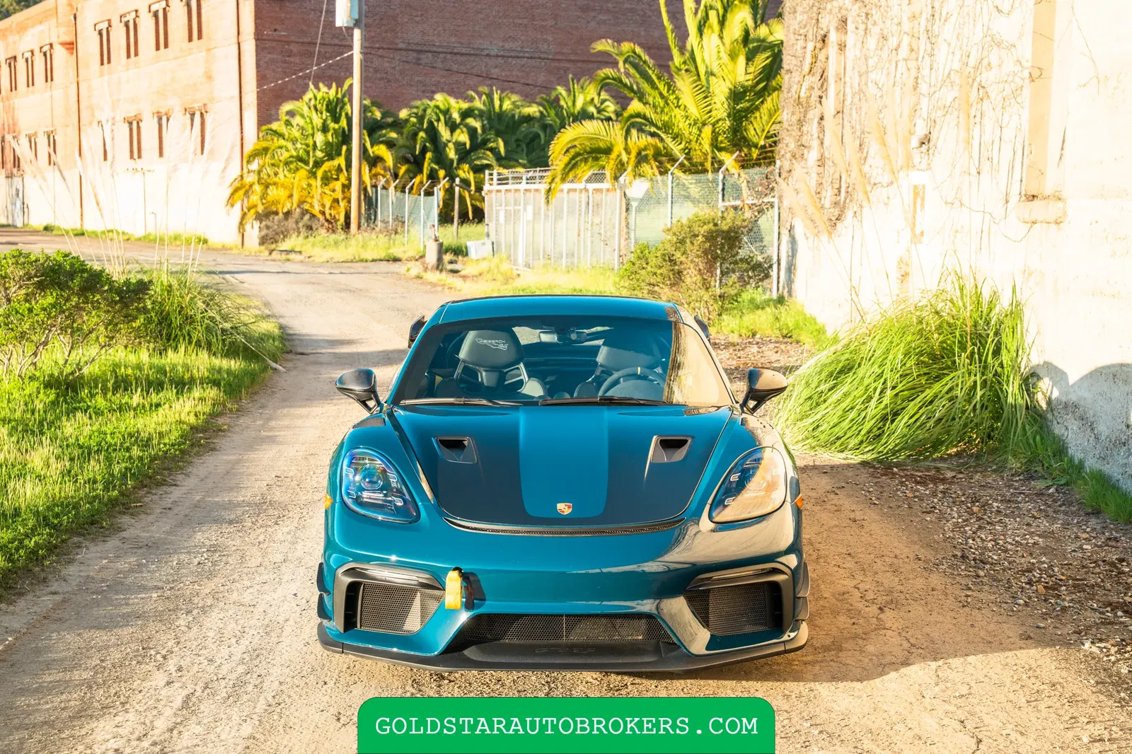 Fjord Green 2024 Porsche 718 Cayman GT4 RS Weissach Manthey Racing Package