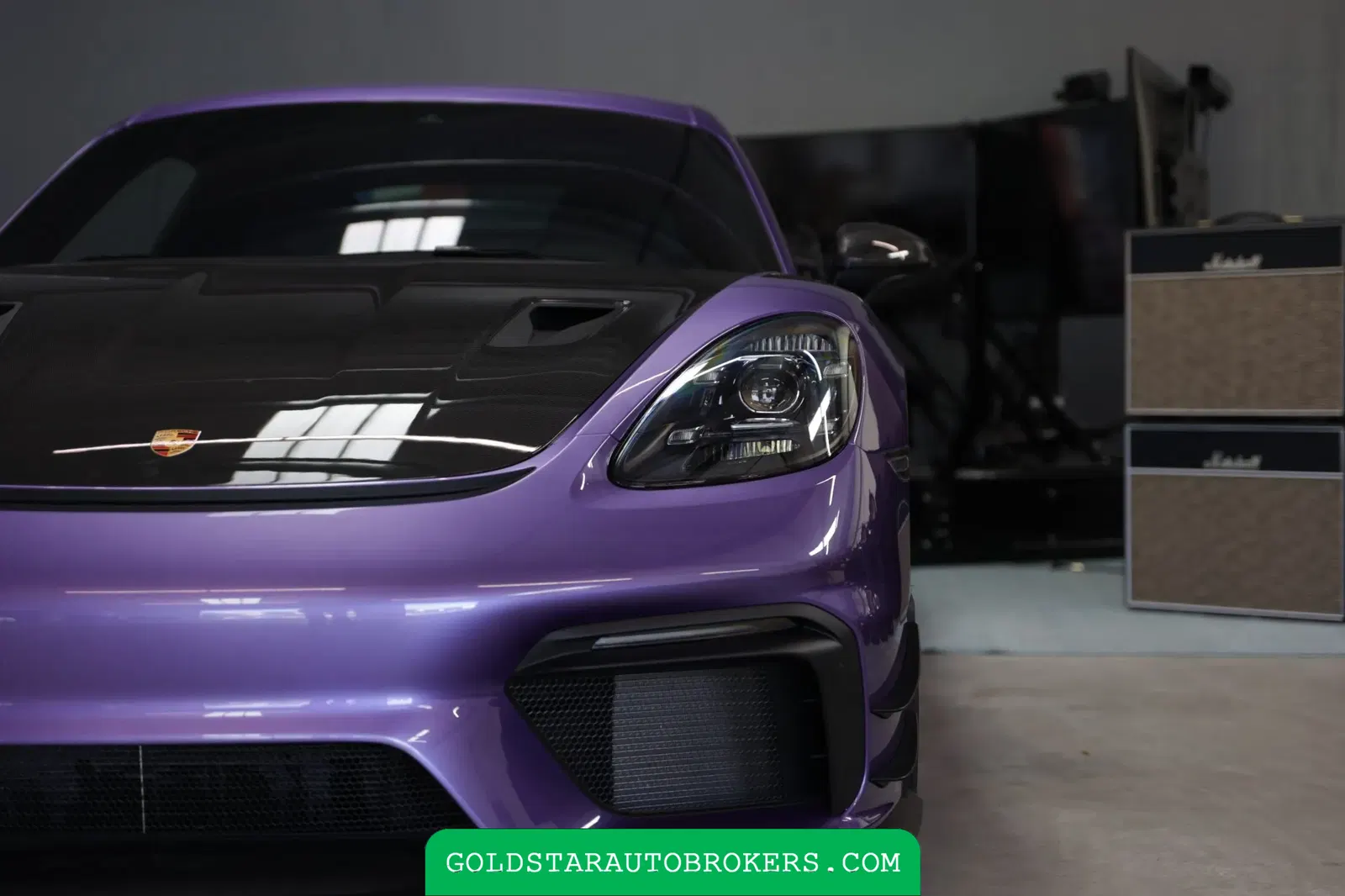 Viola Purple Metallic 2023 Porsche 718 Cayman GT4 RS Weissach Manthey Racing Package
