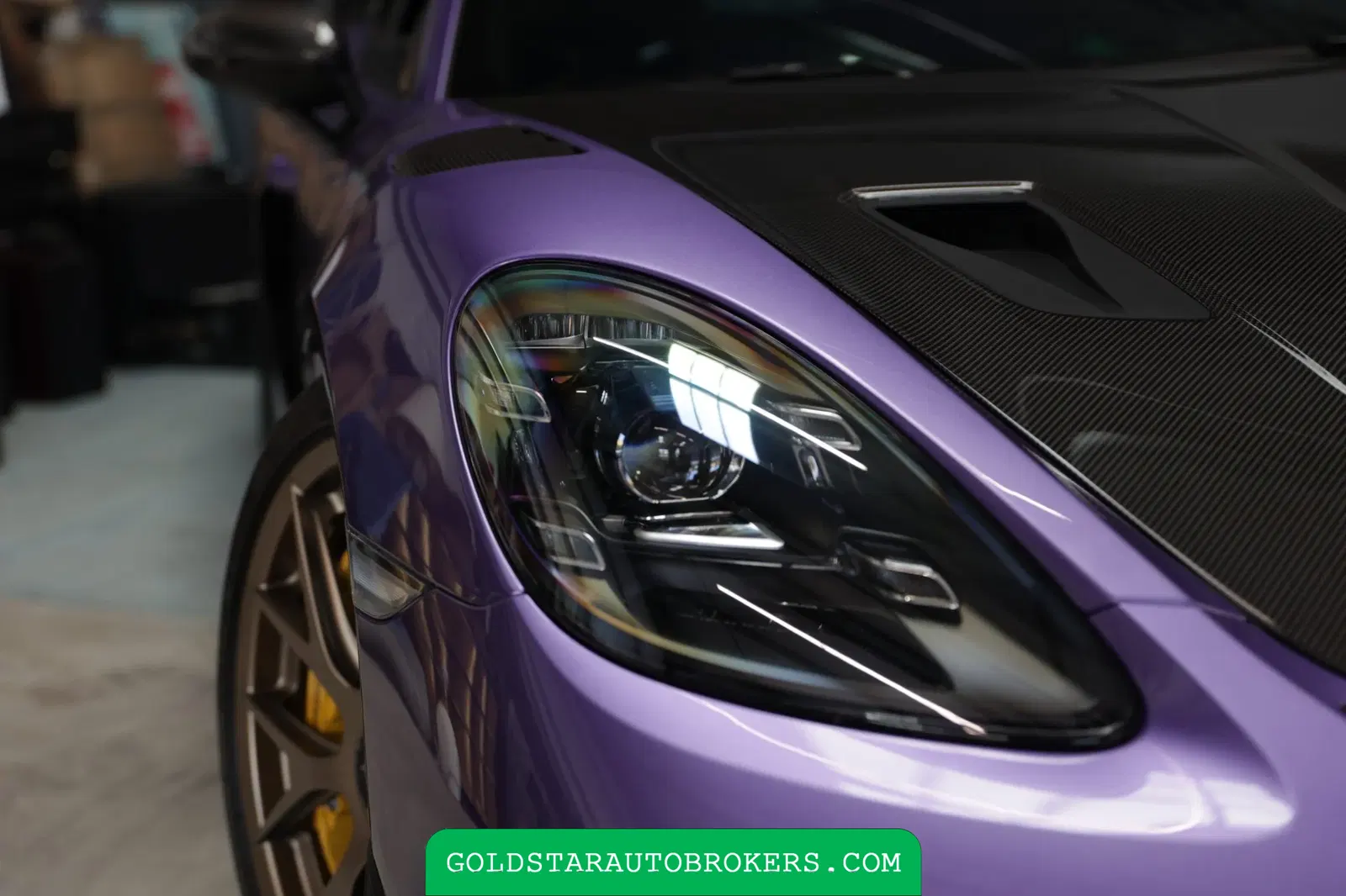 Viola Purple Metallic 2023 Porsche 718 Cayman GT4 RS Weissach Manthey Racing Package