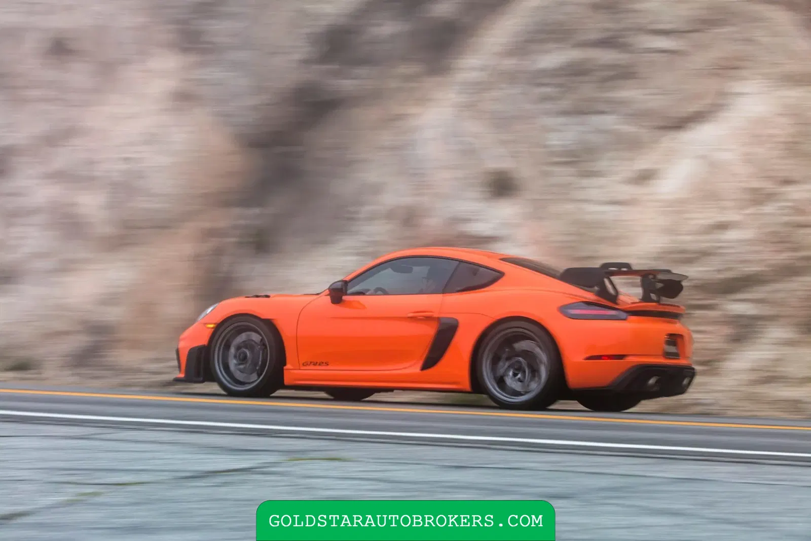 Gulf Orange 2023 Porsche 718 Cayman GT4 RS Weissach