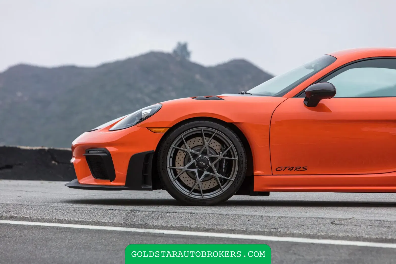 Gulf Orange 2023 Porsche 718 Cayman GT4 RS Weissach