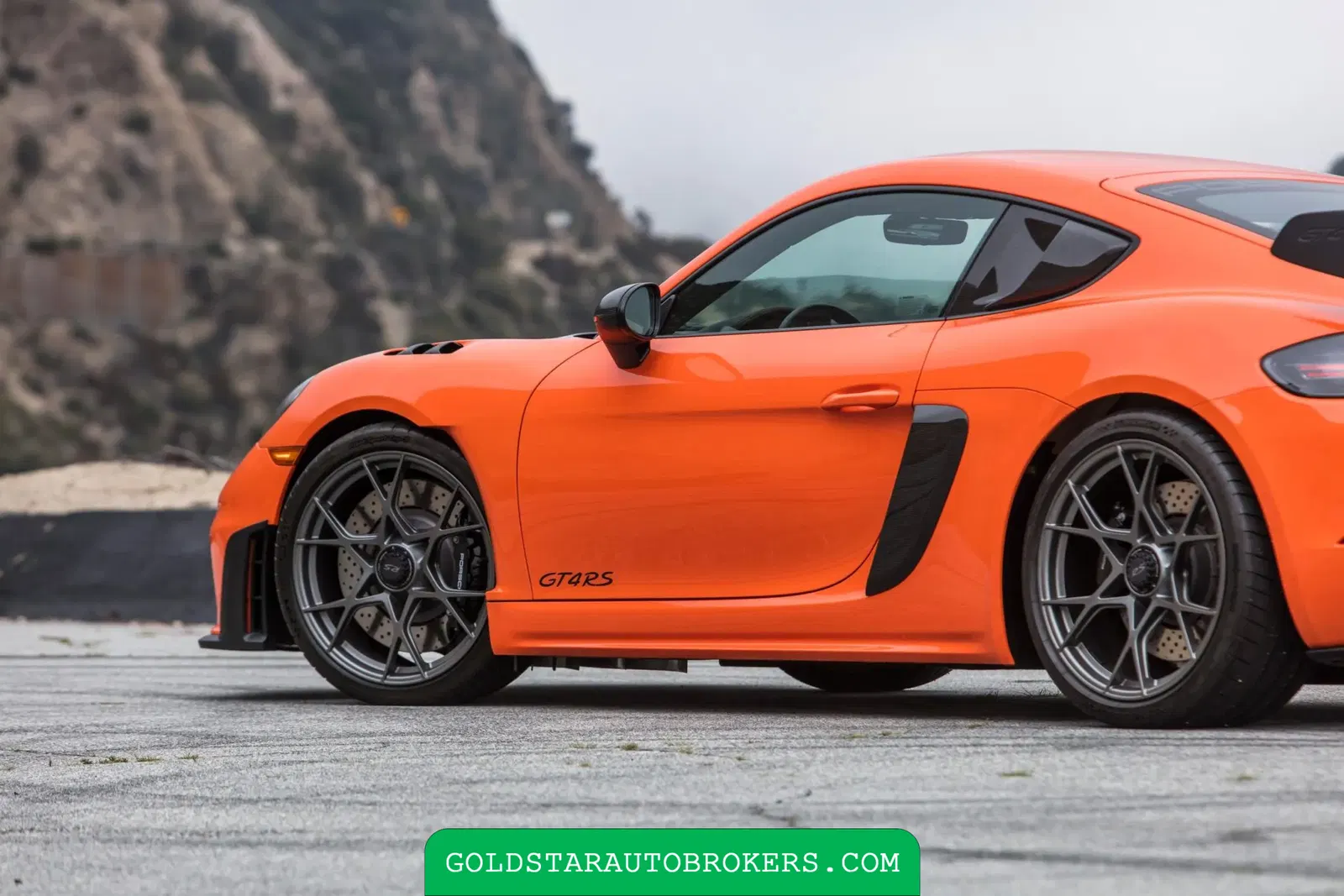 Gulf Orange 2023 Porsche 718 Cayman GT4 RS Weissach