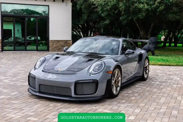 Nardo Grey 888-Mile 2019 Porsche 911 GT2 RS Weissach