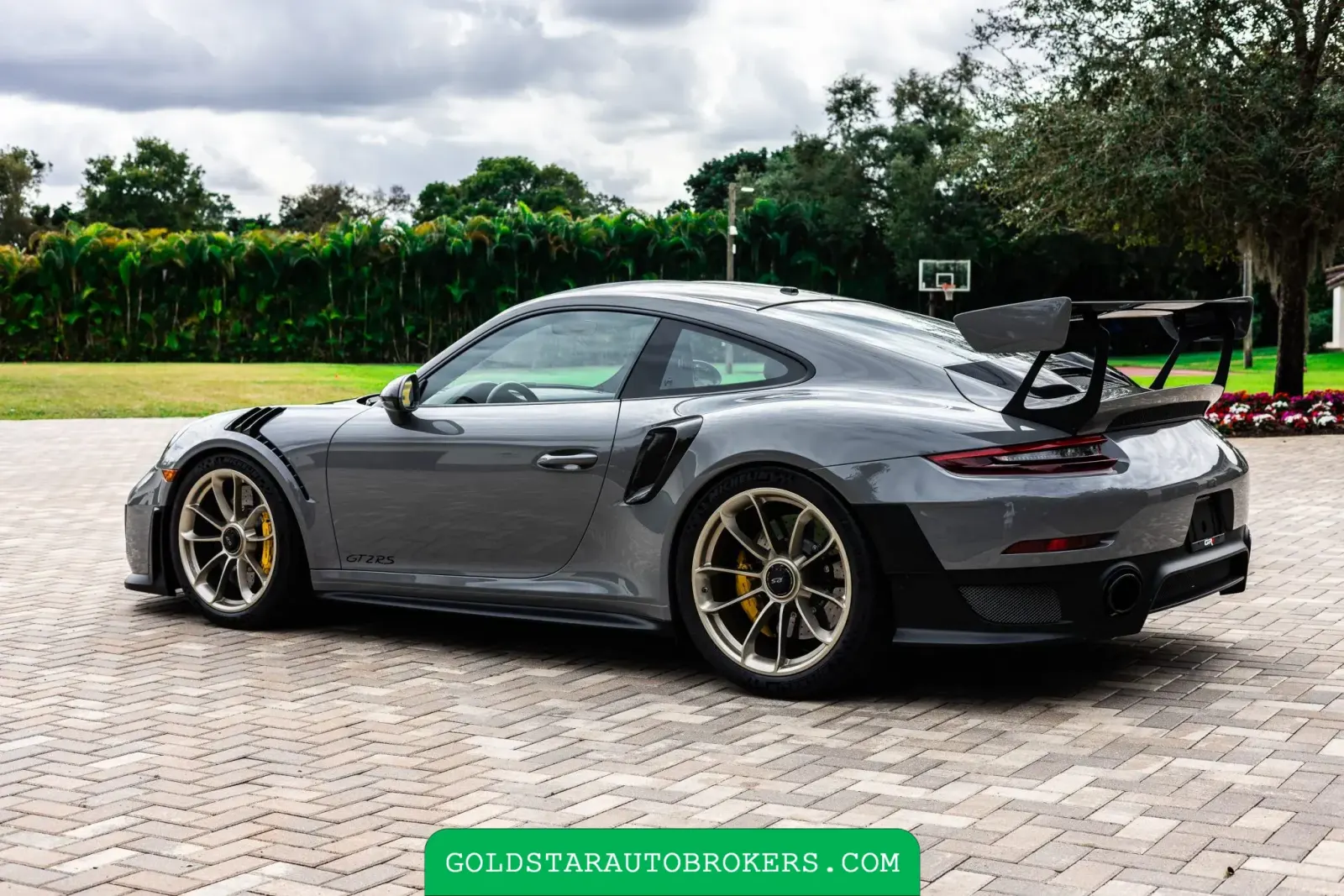 Nardo Grey 888-Mile 2019 Porsche 911 GT2 RS Weissach