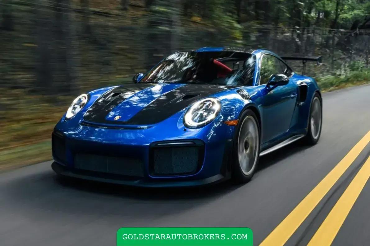 Cobalt Blue Metallic 2018 Porsche 911 GT2 RS Weissach