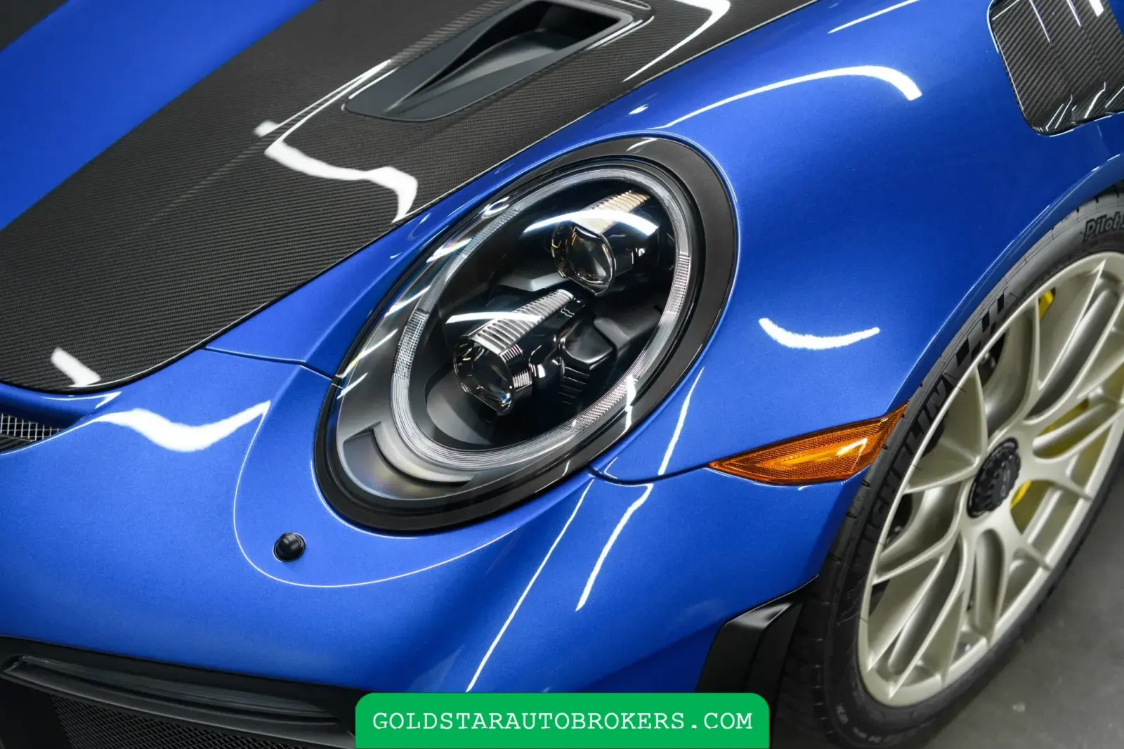 Cobalt Blue Metallic 2018 Porsche 911 GT2 RS Weissach