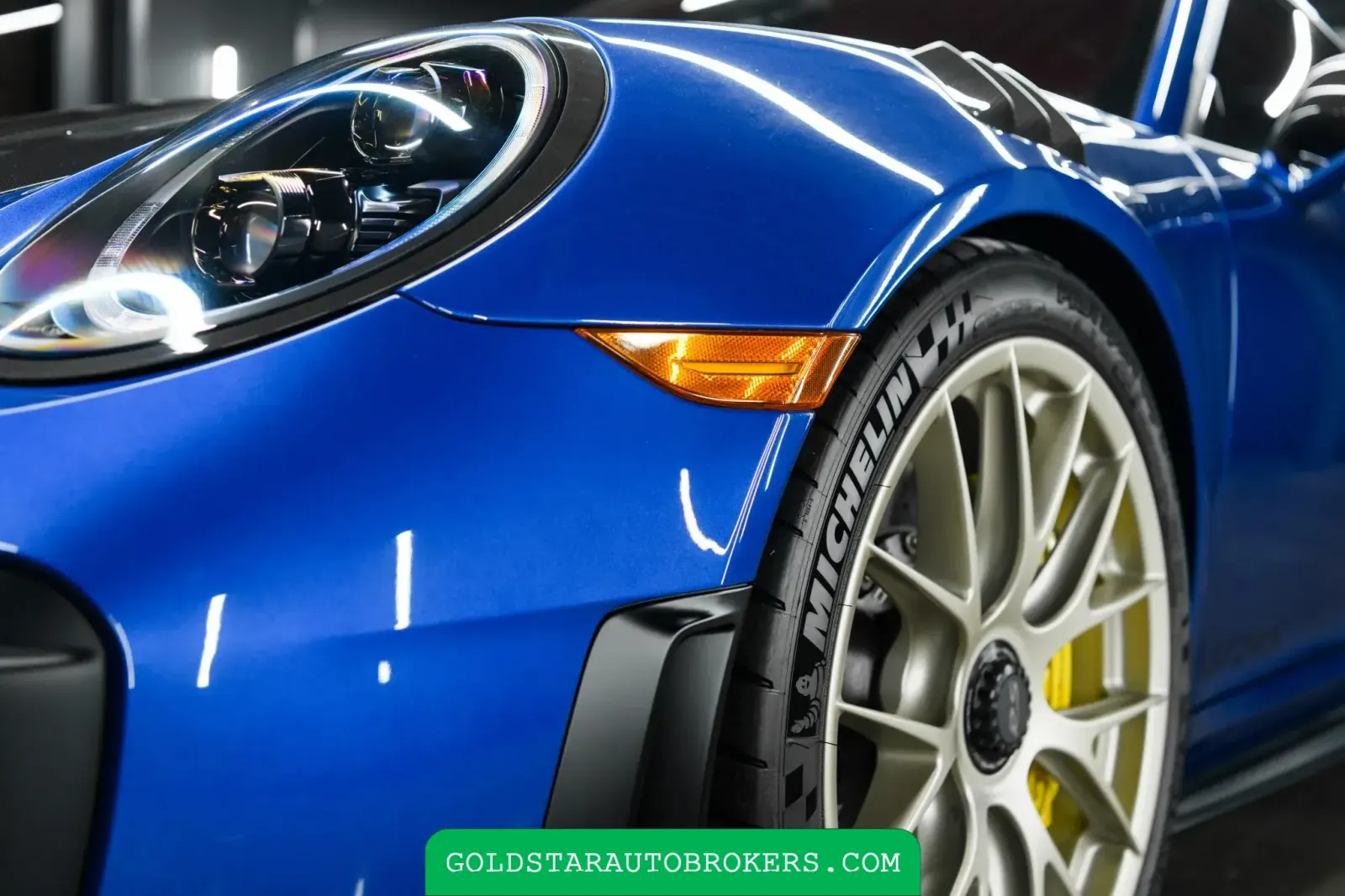 Cobalt Blue Metallic 2018 Porsche 911 GT2 RS Weissach