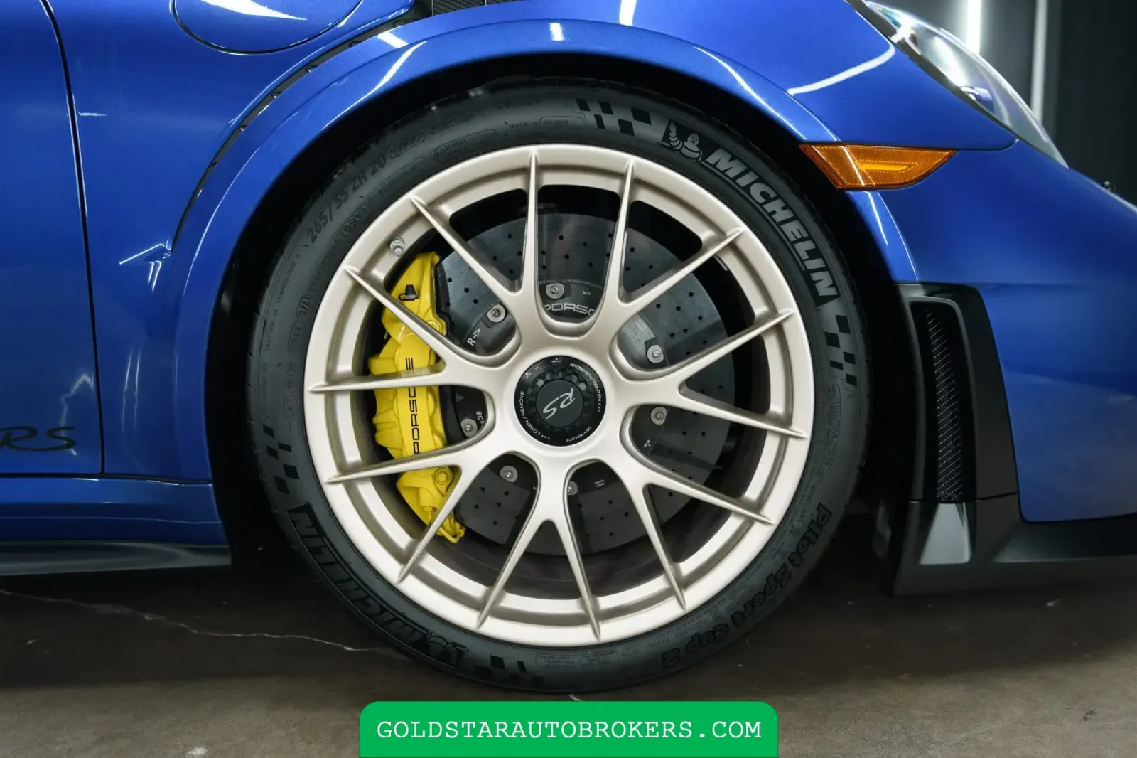 Cobalt Blue Metallic 2018 Porsche 911 GT2 RS Weissach