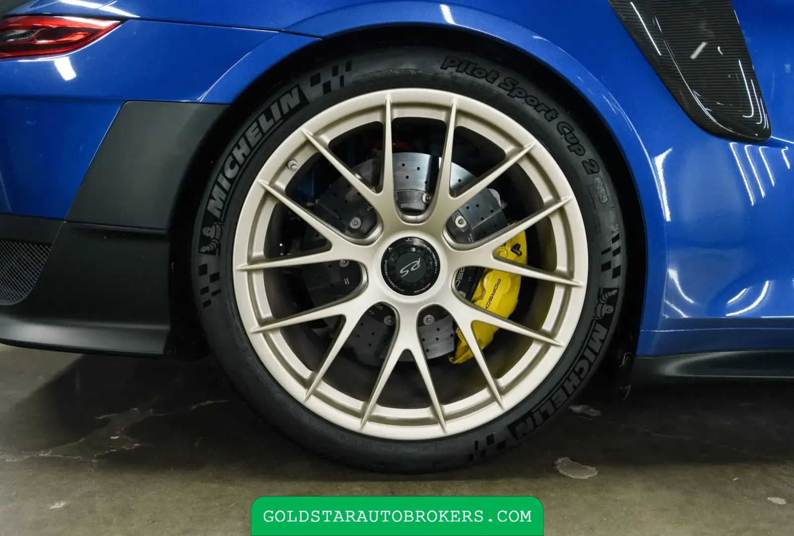 Cobalt Blue Metallic 2018 Porsche 911 GT2 RS Weissach