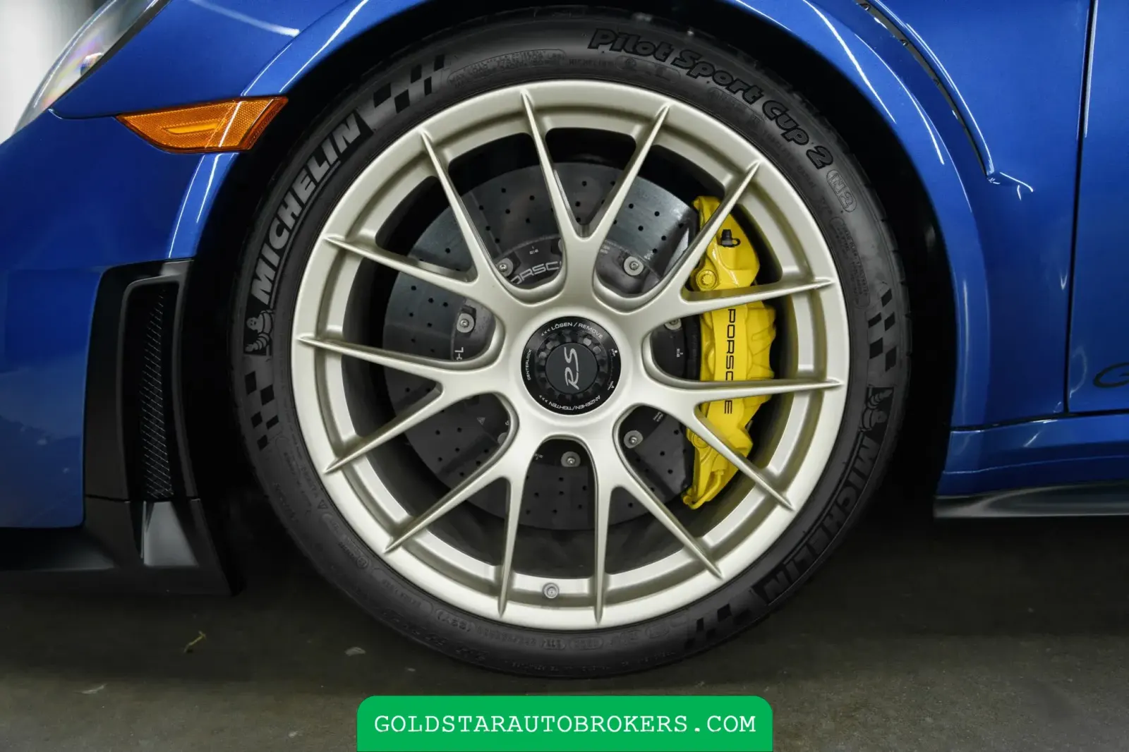Cobalt Blue Metallic 2018 Porsche 911 GT2 RS Weissach