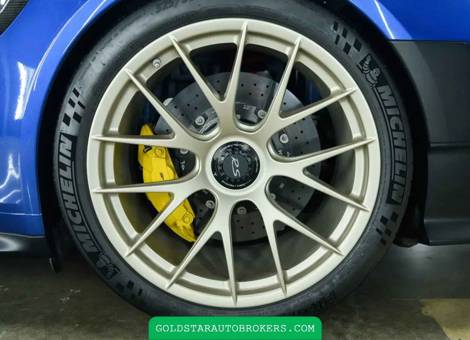 Cobalt Blue Metallic 2018 Porsche 911 GT2 RS Weissach