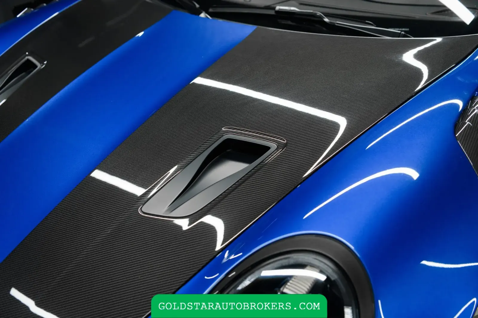 Cobalt Blue Metallic 2018 Porsche 911 GT2 RS Weissach