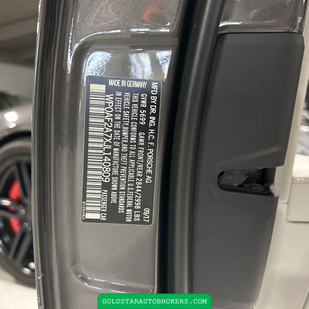 2018 Porsche Panamera Turbo