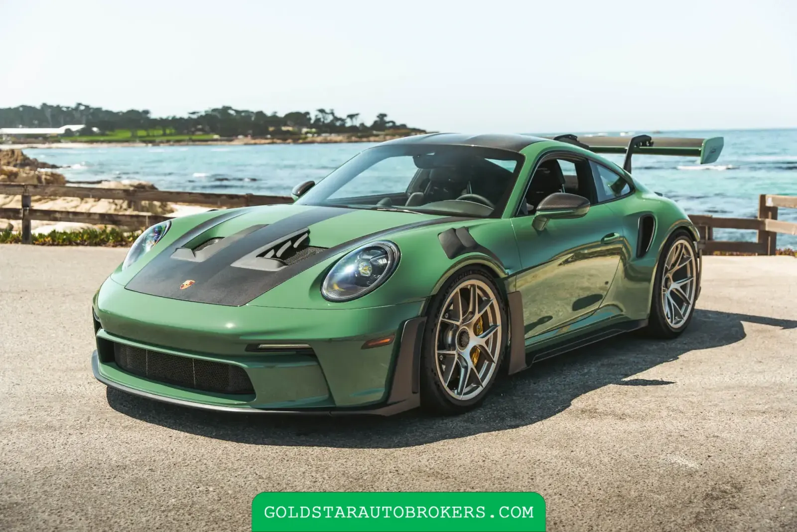 Auratium Green 2024 Porsche 911 GT3 RS Weissach