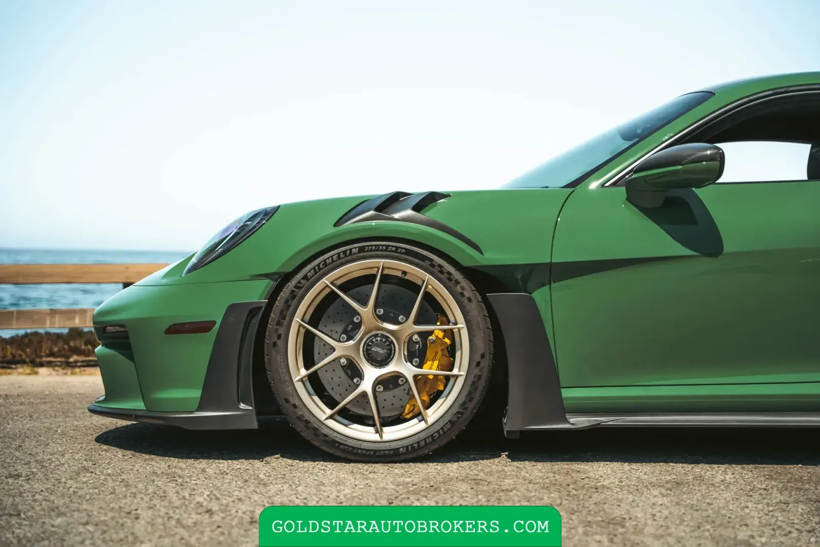 Auratium Green 2024 Porsche 911 GT3 RS Weissach