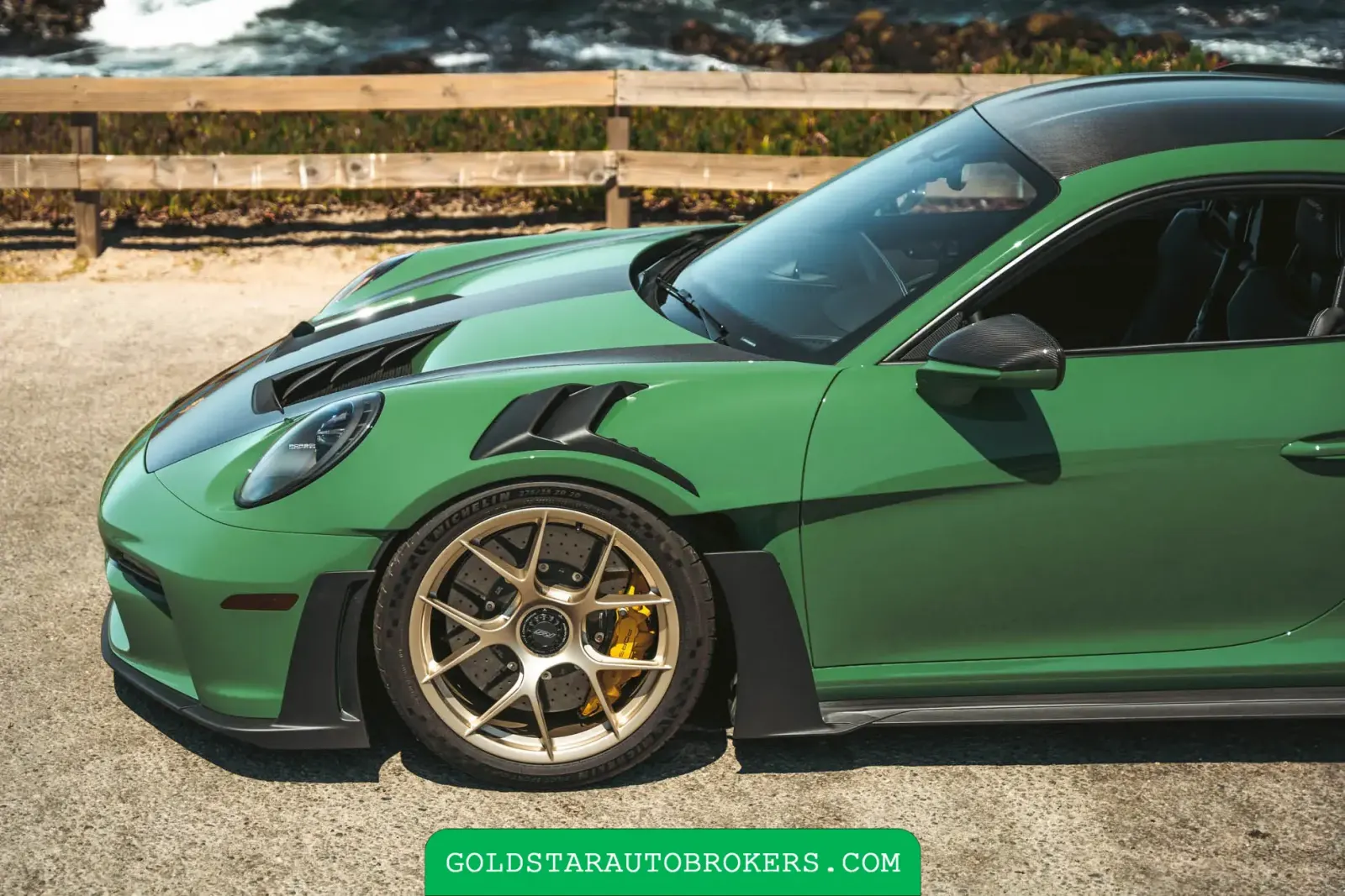 Auratium Green 2024 Porsche 911 GT3 RS Weissach