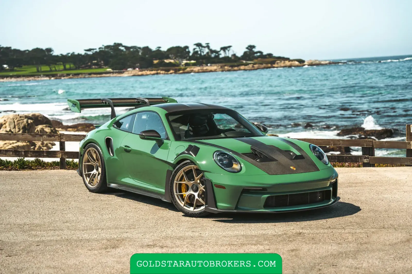 Auratium Green 2024 Porsche 911 GT3 RS Weissach