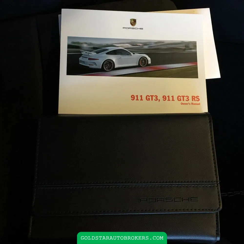 2016 Porsche 911 Carrera  GT3 RS GT3 RS