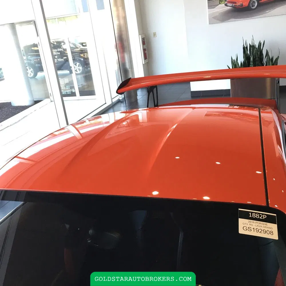 2016 Porsche 911 Carrera  GT3 RS GT3 RS