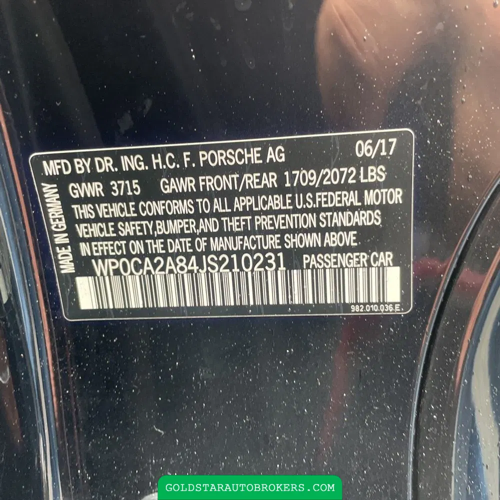 2018 Porsche 718 Boxster Base