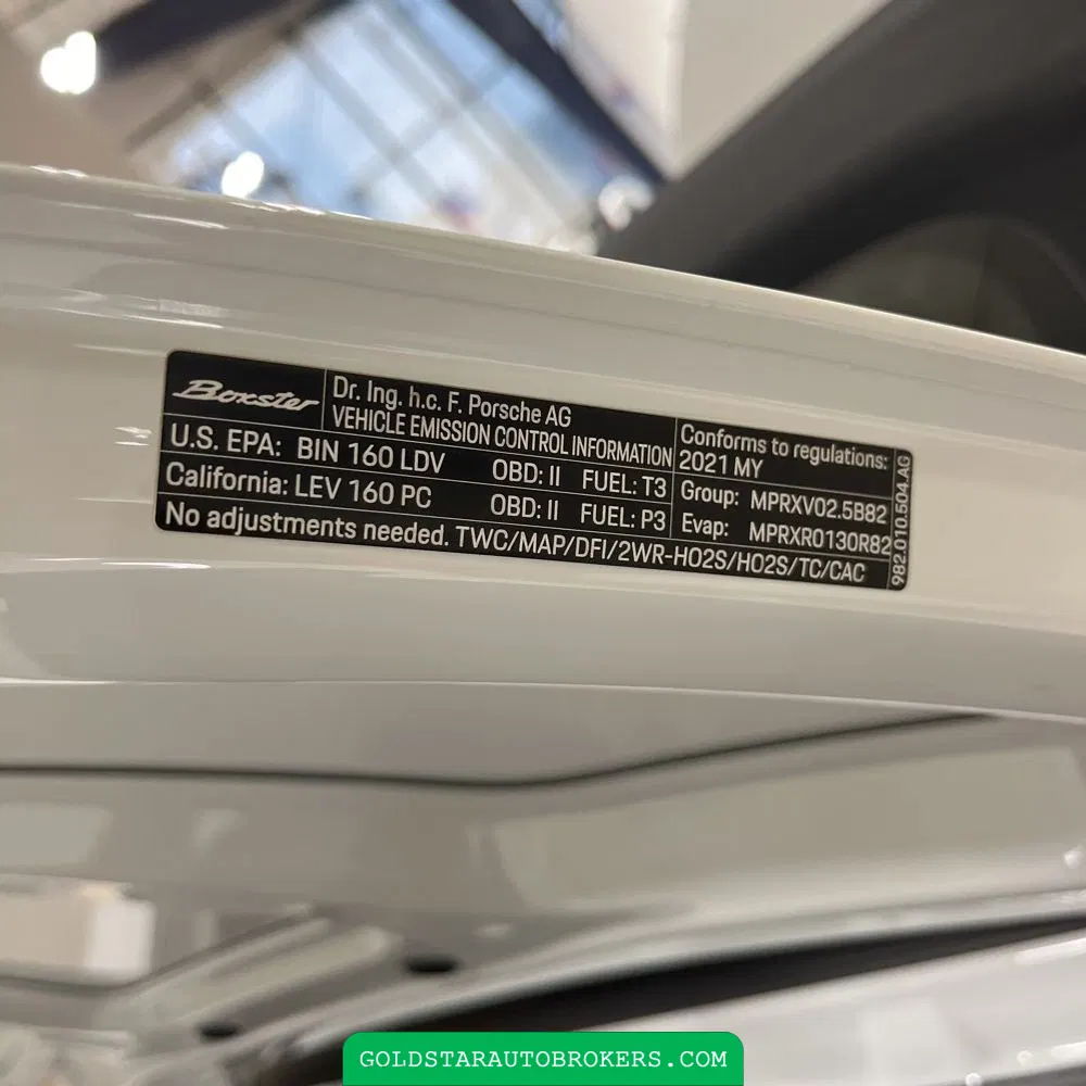 2021 Porsche 718 Boxster Base