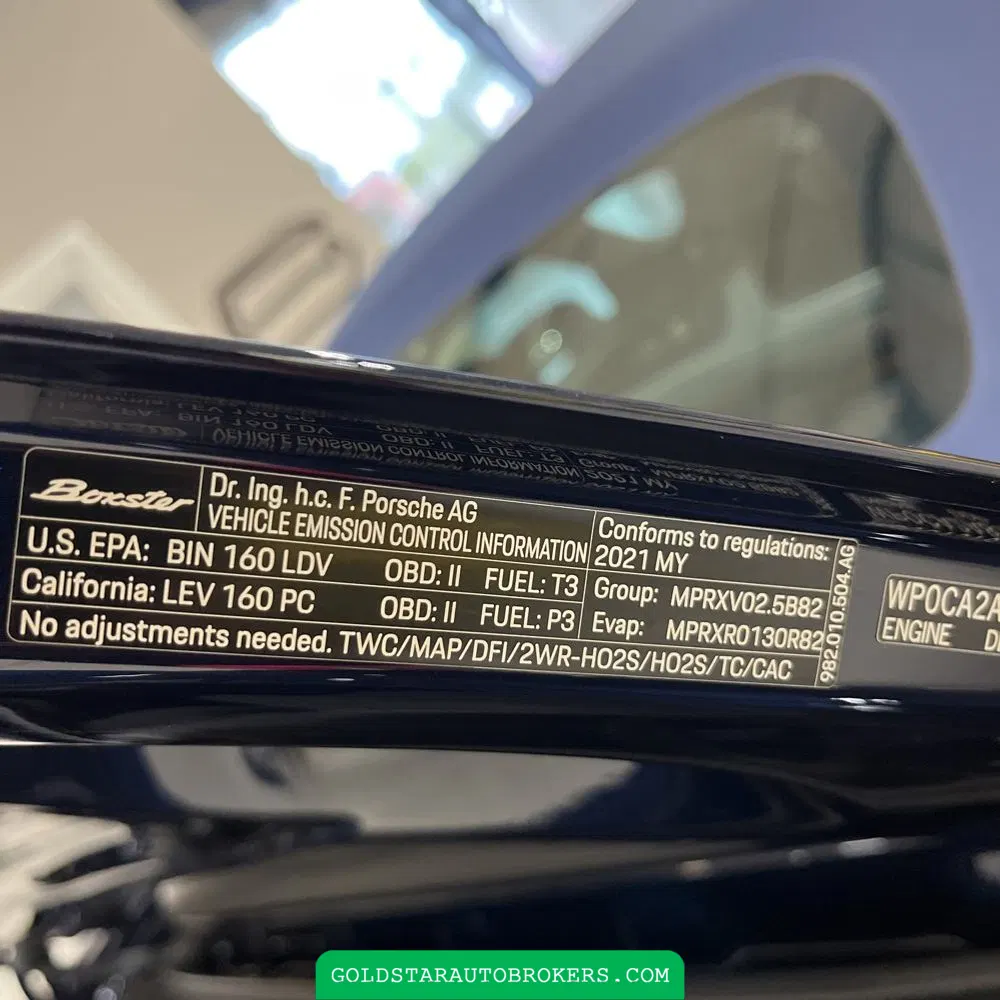 2021 Porsche 718 Boxster Base