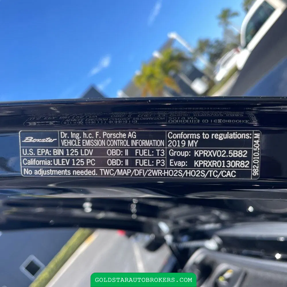 2019 Porsche 718 Boxster Base