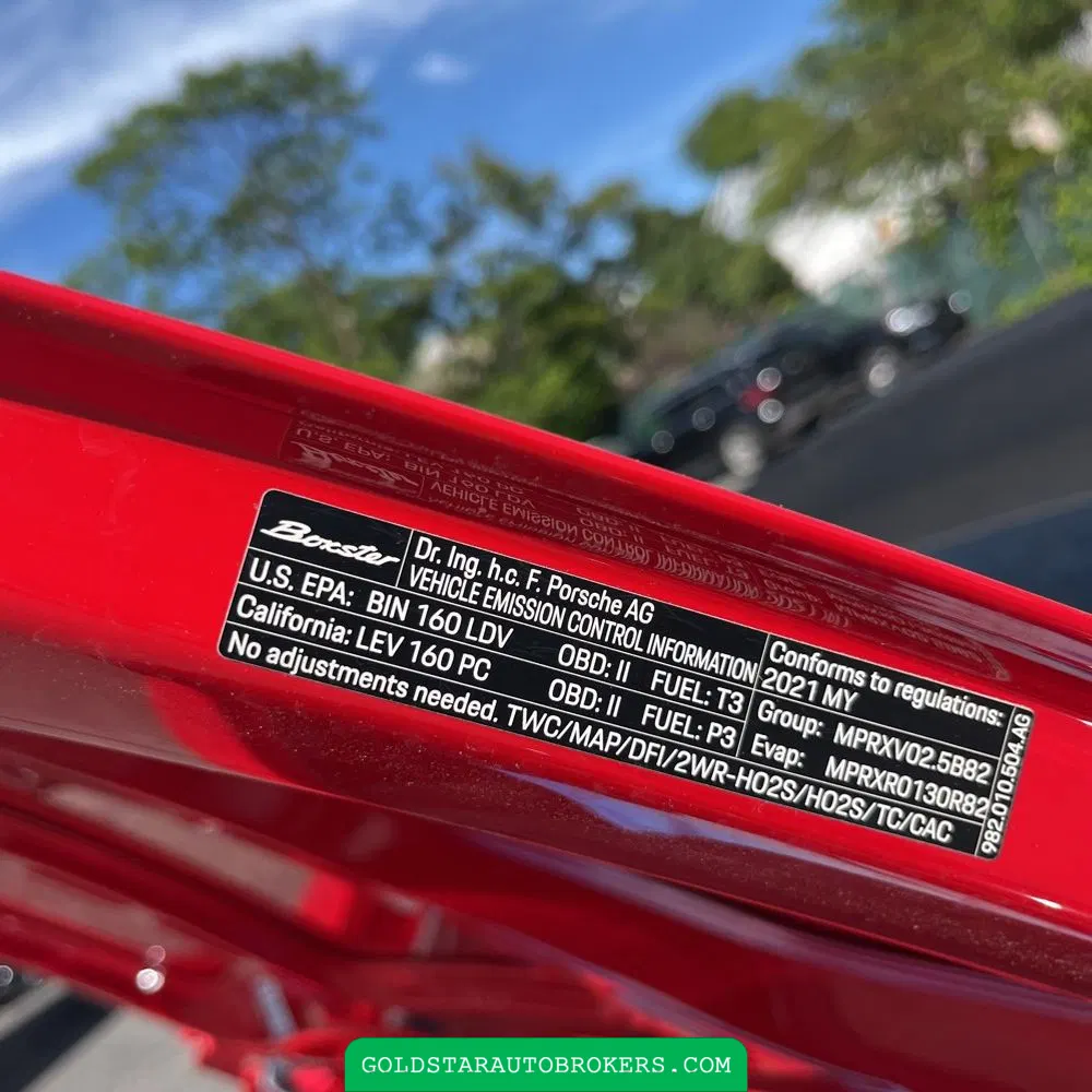 2021 Porsche 718 Boxster Base