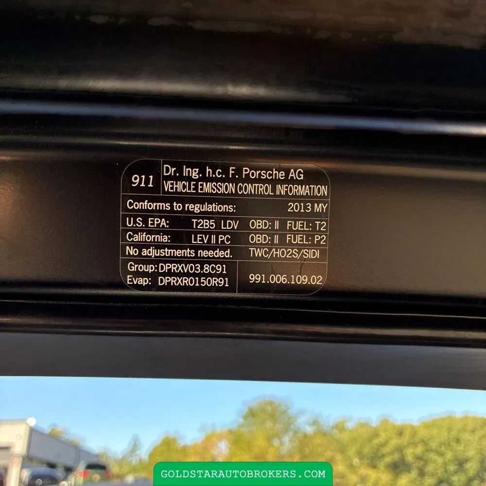 2013 Porsche 911 Carrera