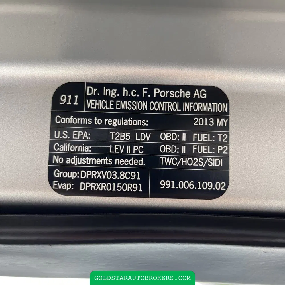 2013 Porsche 911 Carrera