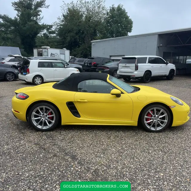2017 Porsche 718 Boxster S