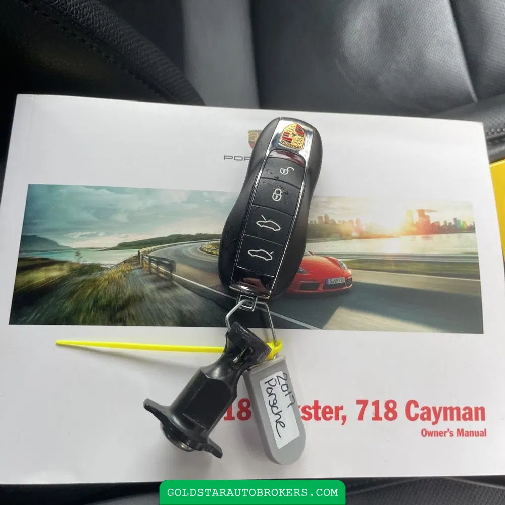 2017 Porsche 718 Boxster S