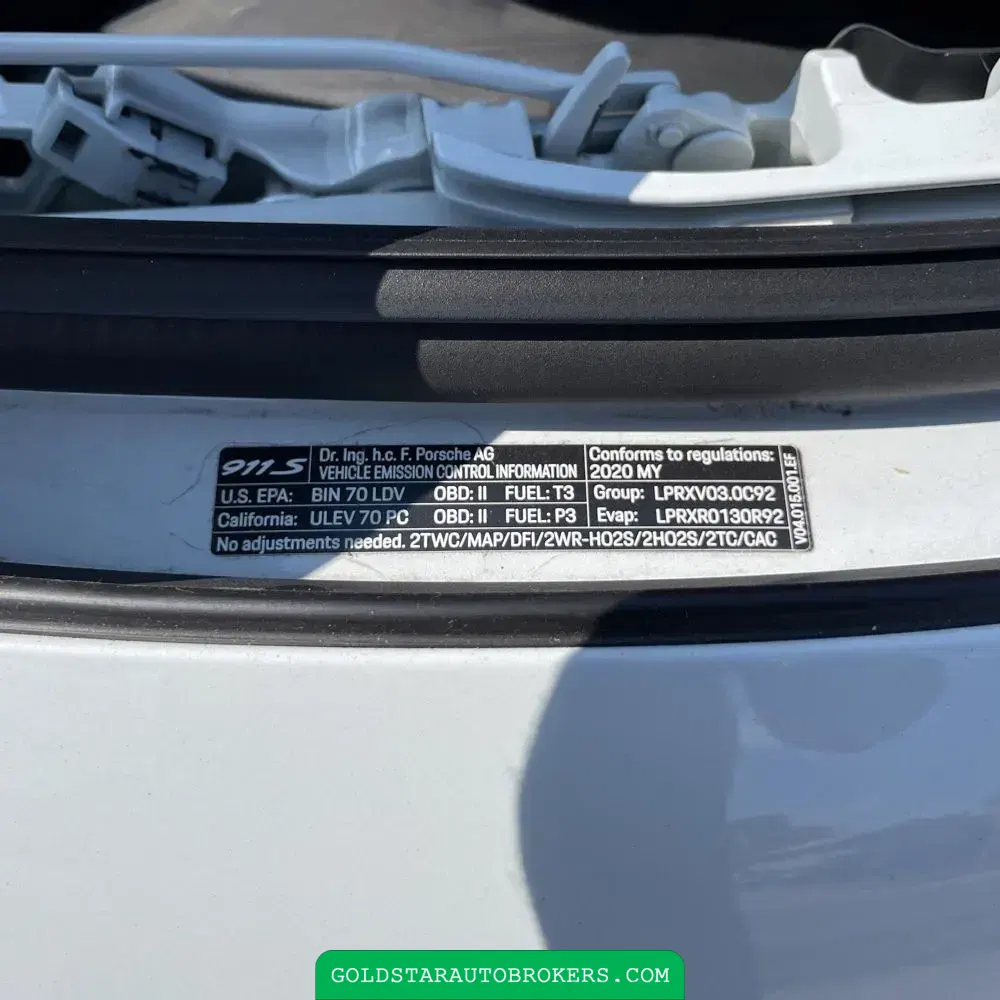 2020 Porsche 911 Carrera S