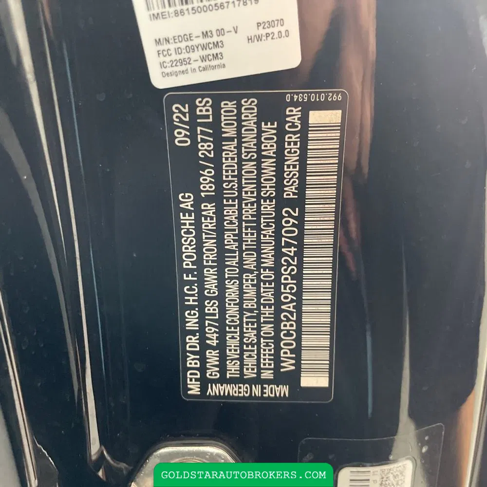 2023 Porsche 911 Carrera S