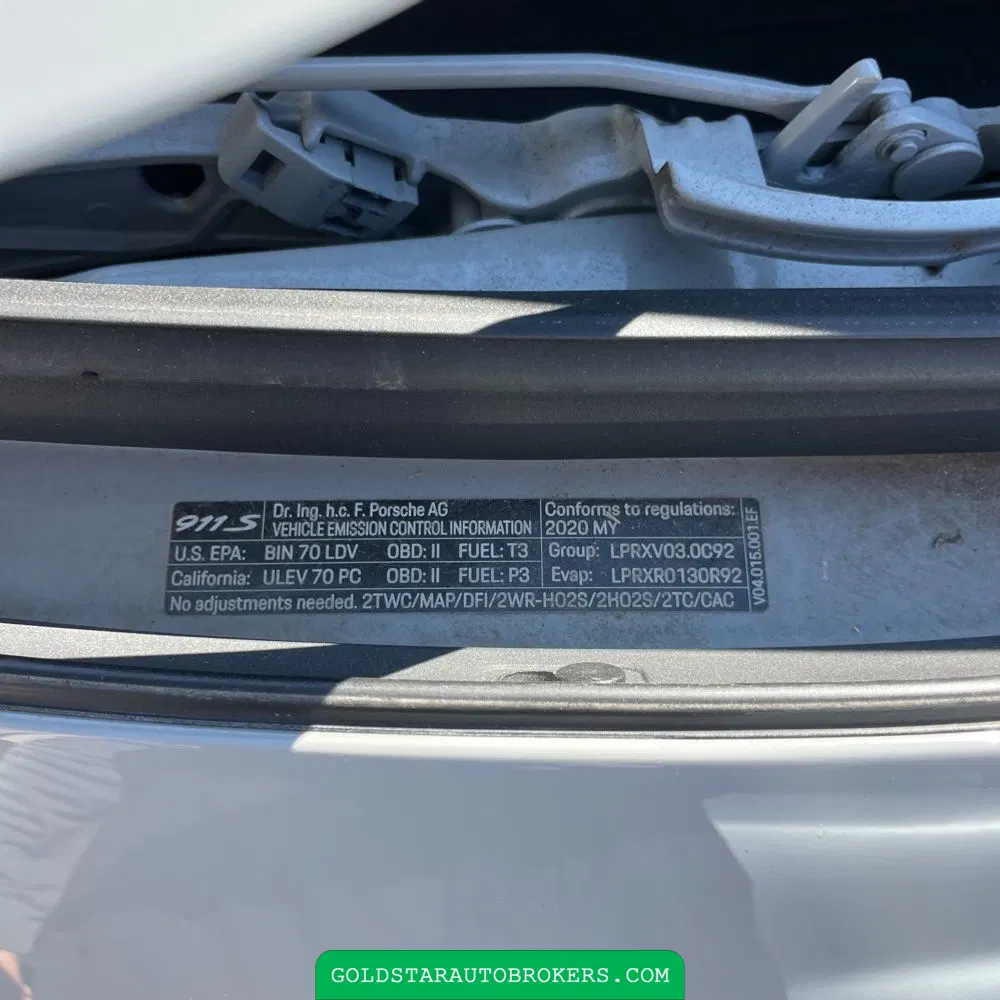 2020 Porsche 911 Carrera 4S