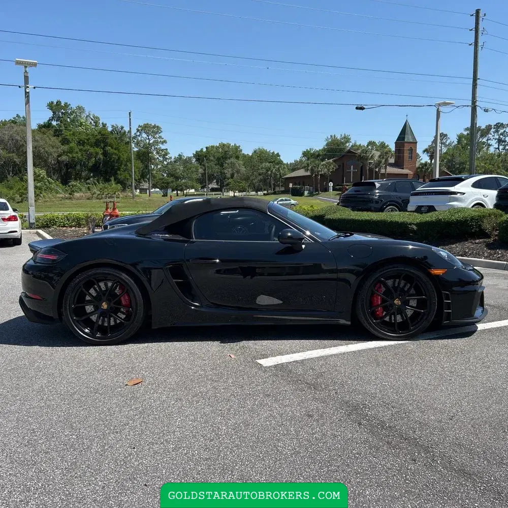2022 Porsche 718 Boxster Spyder