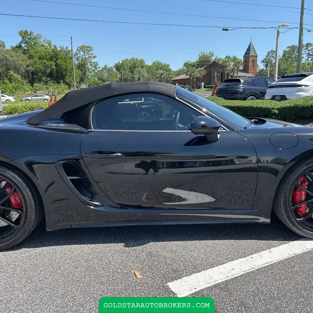 2022 Porsche 718 Boxster Spyder
