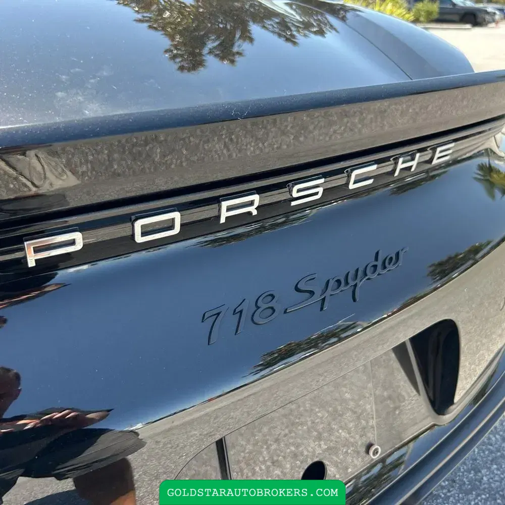 2022 Porsche 718 Boxster Spyder