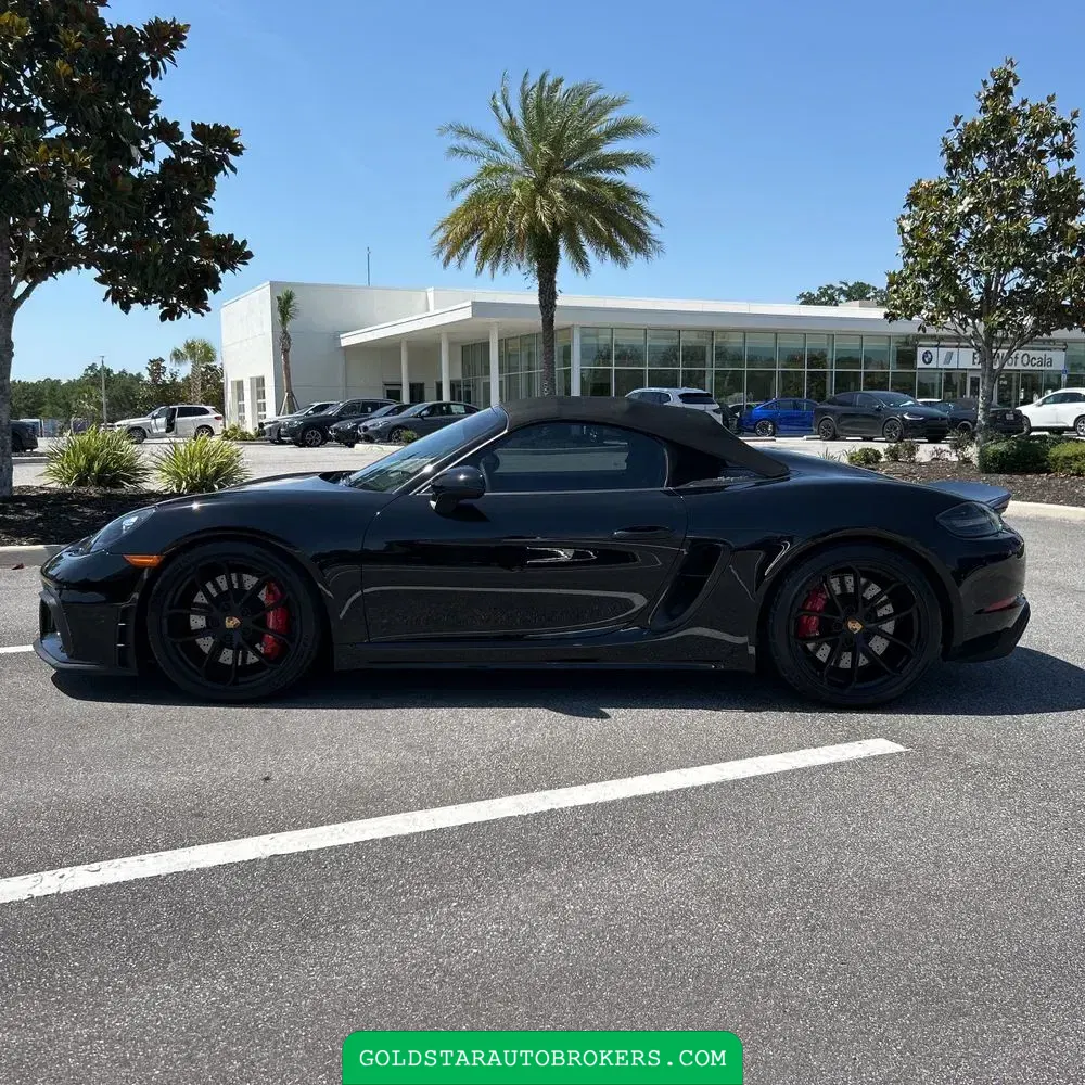 2022 Porsche 718 Boxster Spyder