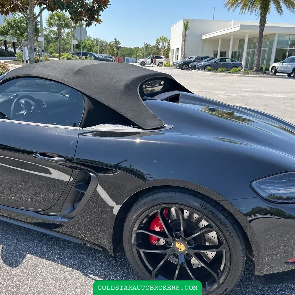 2022 Porsche 718 Boxster Spyder