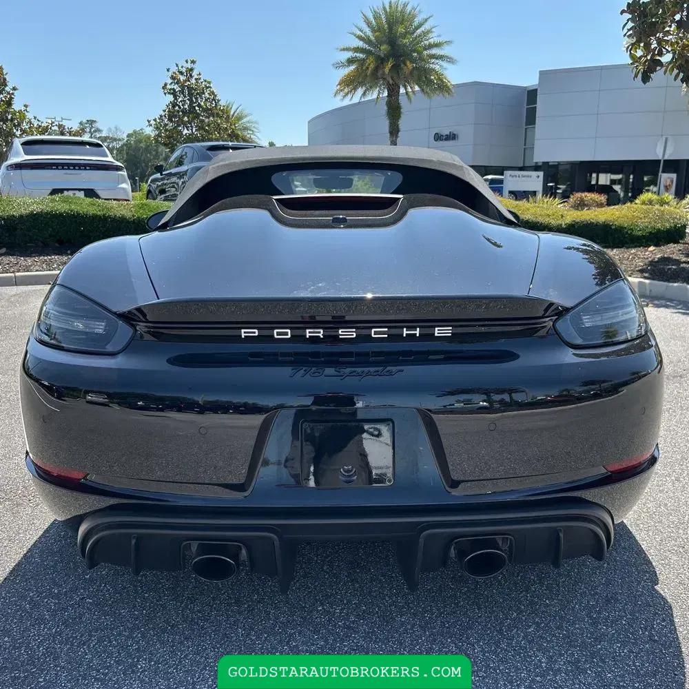 2022 Porsche 718 Boxster Spyder