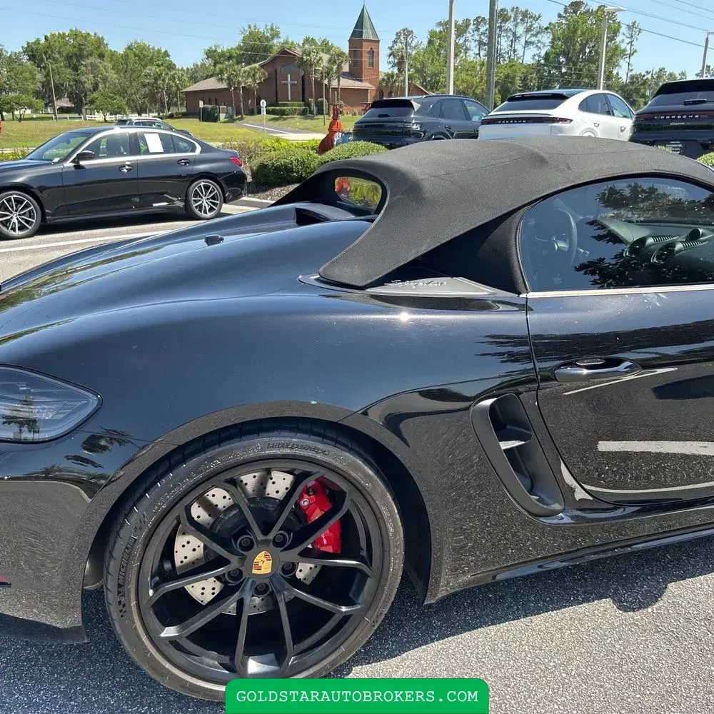 2022 Porsche 718 Boxster Spyder
