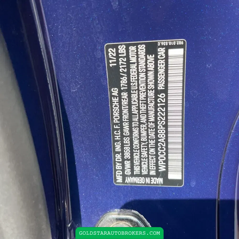 2023 Porsche 718 Boxster Spyder